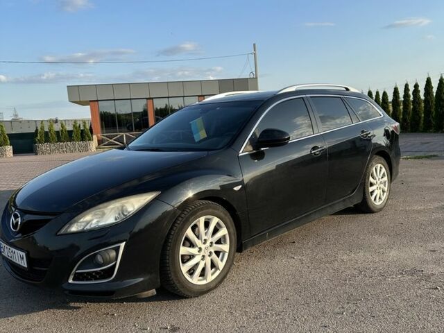 Черный Мазда 6, объемом двигателя 2.2 л и пробегом 304 тыс. км за 7500 $, фото 2 на Automoto.ua