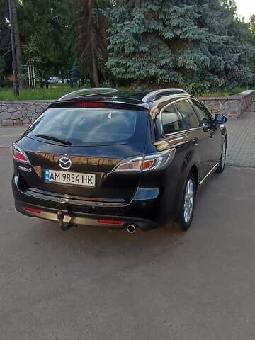 Черный Мазда 6, объемом двигателя 2.18 л и пробегом 307 тыс. км за 7350 $, фото 12 на Automoto.ua