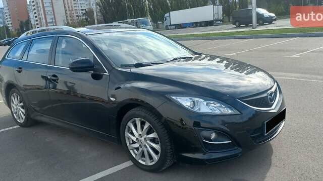 Черный Мазда 6, объемом двигателя 2.2 л и пробегом 241 тыс. км за 3800 $, фото 7 на Automoto.ua