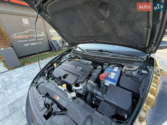 Чорний Мазда 6, об'ємом двигуна 2.18 л та пробігом 210 тис. км за 7500 $, фото 36 на Automoto.ua