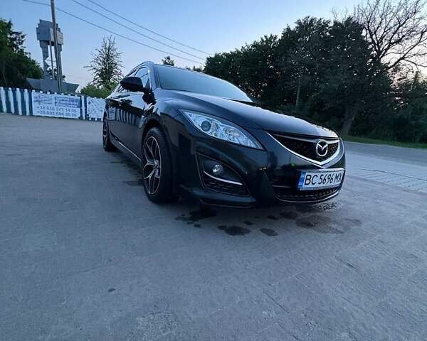 Черный Мазда 6, объемом двигателя 2.2 л и пробегом 414 тыс. км за 6500 $, фото 1 на Automoto.ua