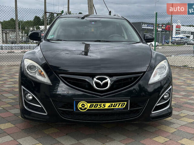 Черный Мазда 6, объемом двигателя 2.18 л и пробегом 280 тыс. км за 8500 $, фото 1 на Automoto.ua