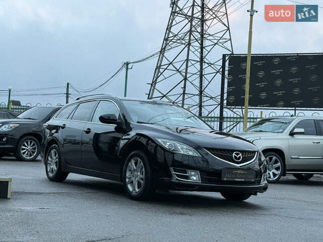 Черный Мазда 6, объемом двигателя 2 л и пробегом 220 тыс. км за 8600 $, фото 6 на Automoto.ua