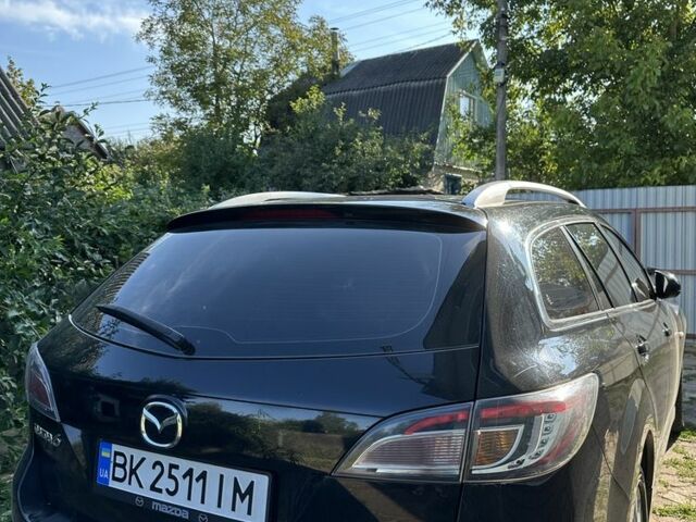Черный Мазда 6, объемом двигателя 2.2 л и пробегом 304 тыс. км за 7500 $, фото 4 на Automoto.ua