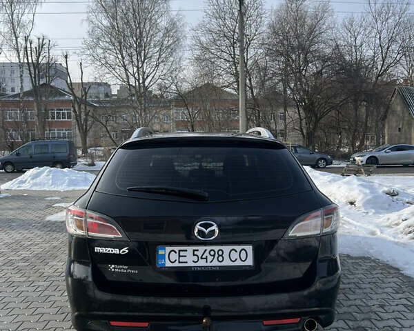 Черный Мазда 6, объемом двигателя 2.18 л и пробегом 326 тыс. км за 5950 $, фото 7 на Automoto.ua
