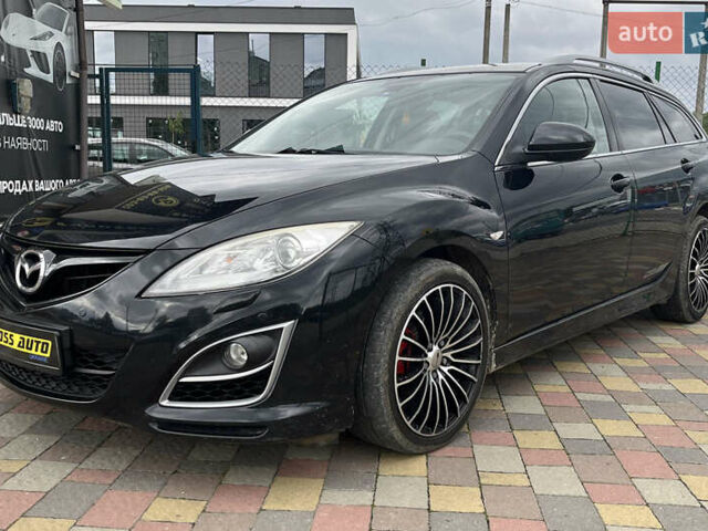 Черный Мазда 6, объемом двигателя 2.18 л и пробегом 280 тыс. км за 8500 $, фото 2 на Automoto.ua