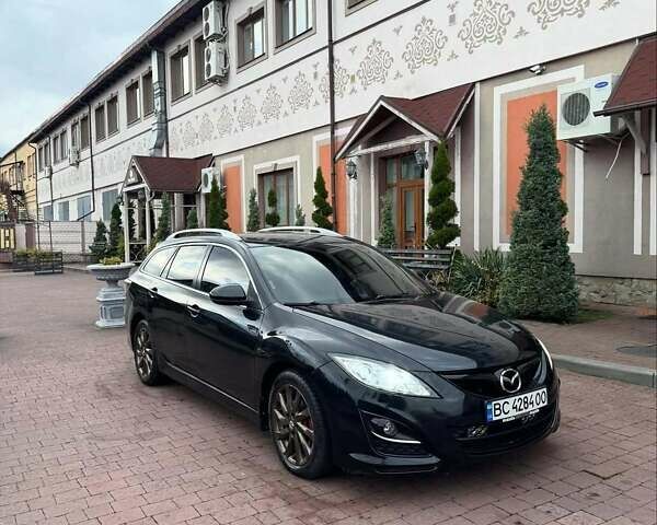 Черный Мазда 6, объемом двигателя 2.2 л и пробегом 320 тыс. км за 7600 $, фото 1 на Automoto.ua