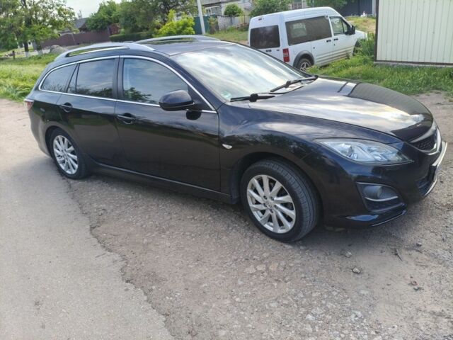 Чорний Мазда 6, об'ємом двигуна 2.2 л та пробігом 235 тис. км за 6700 $, фото 4 на Automoto.ua