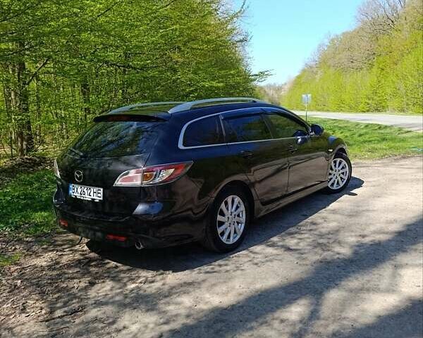 Черный Мазда 6, объемом двигателя 2.18 л и пробегом 282 тыс. км за 7600 $, фото 3 на Automoto.ua