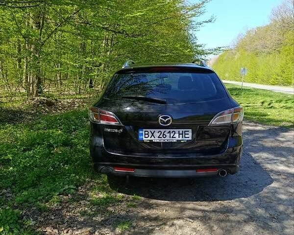 Черный Мазда 6, объемом двигателя 2.18 л и пробегом 282 тыс. км за 7600 $, фото 5 на Automoto.ua