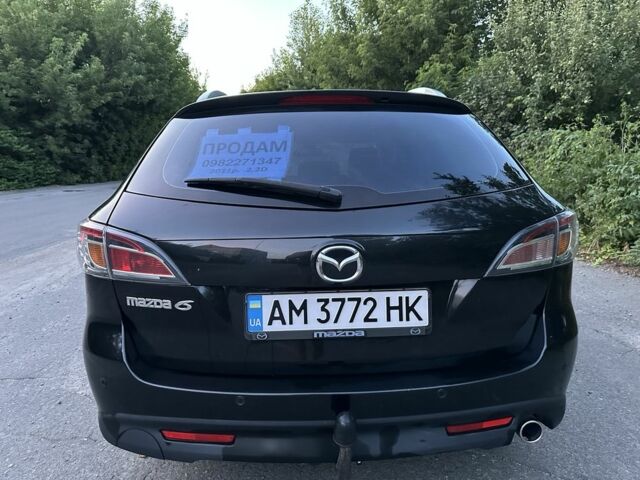 Черный Мазда 6, объемом двигателя 2.2 л и пробегом 342 тыс. км за 6577 $, фото 4 на Automoto.ua