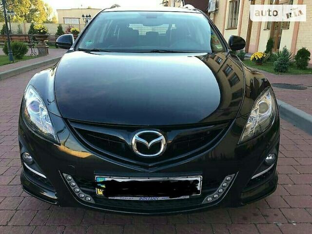 Черный Мазда 6, объемом двигателя 2.2 л и пробегом 180 тыс. км за 8500 $, фото 12 на Automoto.ua