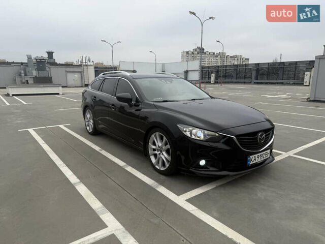 Черный Мазда 6, объемом двигателя 2.19 л и пробегом 261 тыс. км за 11000 $, фото 3 на Automoto.ua