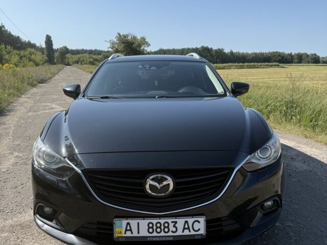 Черный Мазда 6, объемом двигателя 2.2 л и пробегом 272 тыс. км за 12500 $, фото 1 на Automoto.ua