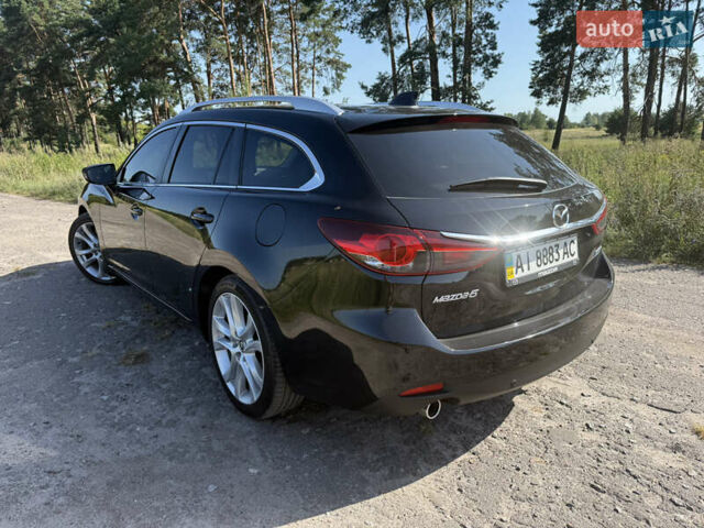 Черный Мазда 6, объемом двигателя 2.2 л и пробегом 272 тыс. км за 12500 $, фото 6 на Automoto.ua