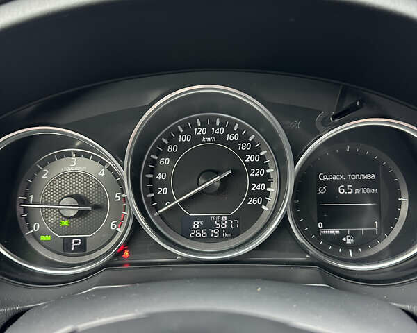Черный Мазда 6, объемом двигателя 2.2 л и пробегом 266 тыс. км за 10600 $, фото 14 на Automoto.ua