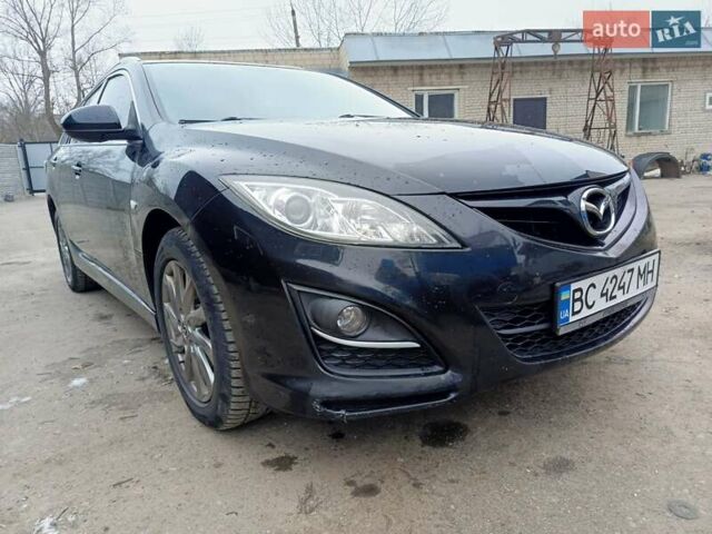Черный Мазда 6, объемом двигателя 2.2 л и пробегом 270 тыс. км за 6999 $, фото 4 на Automoto.ua