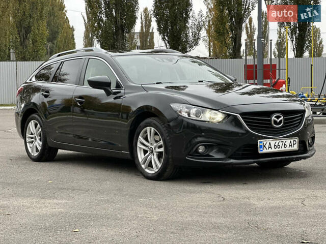 Черный Мазда 6, объемом двигателя 2.19 л и пробегом 220 тыс. км за 9300 $, фото 2 на Automoto.ua