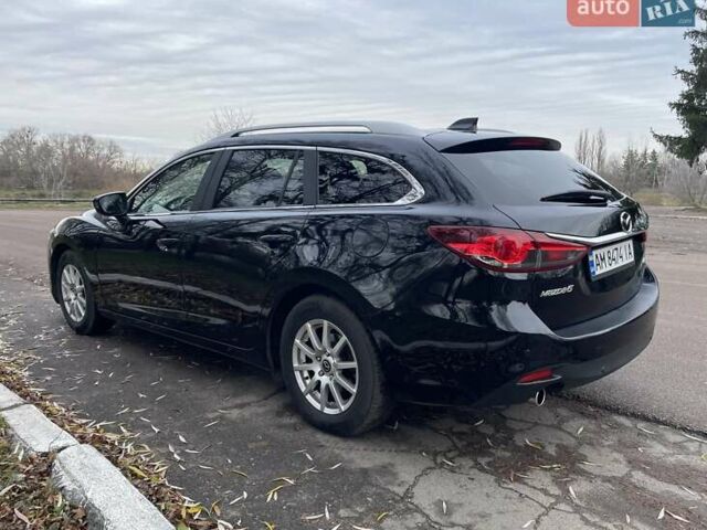 Черный Мазда 6, объемом двигателя 2.18 л и пробегом 240 тыс. км за 9500 $, фото 4 на Automoto.ua