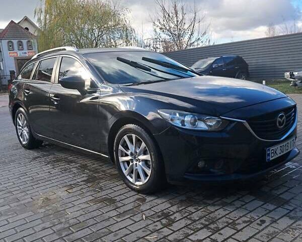 Чорний Мазда 6, об'ємом двигуна 2.19 л та пробігом 218 тис. км за 9000 $, фото 2 на Automoto.ua