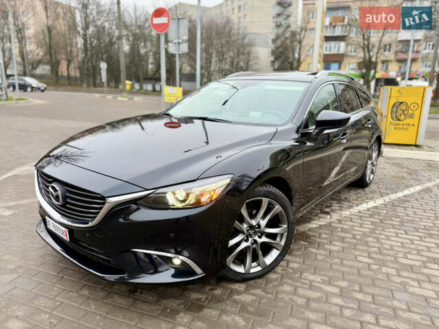 Черный Мазда 6, объемом двигателя 2.2 л и пробегом 194 тыс. км за 14799 $, фото 2 на Automoto.ua