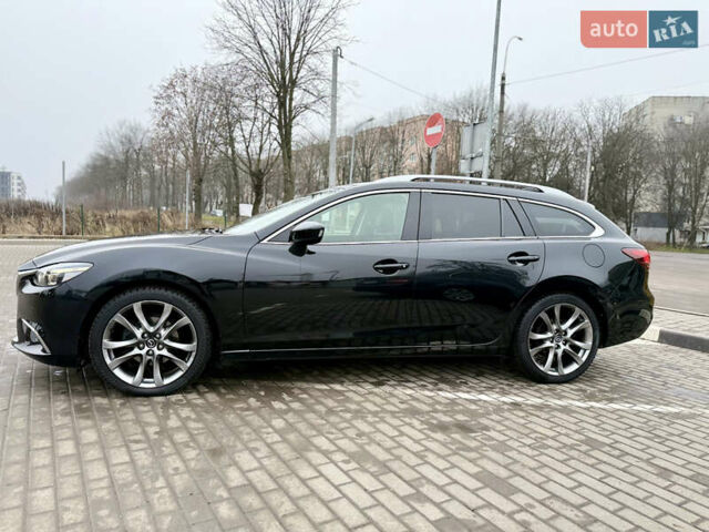 Черный Мазда 6, объемом двигателя 2.2 л и пробегом 194 тыс. км за 14799 $, фото 8 на Automoto.ua