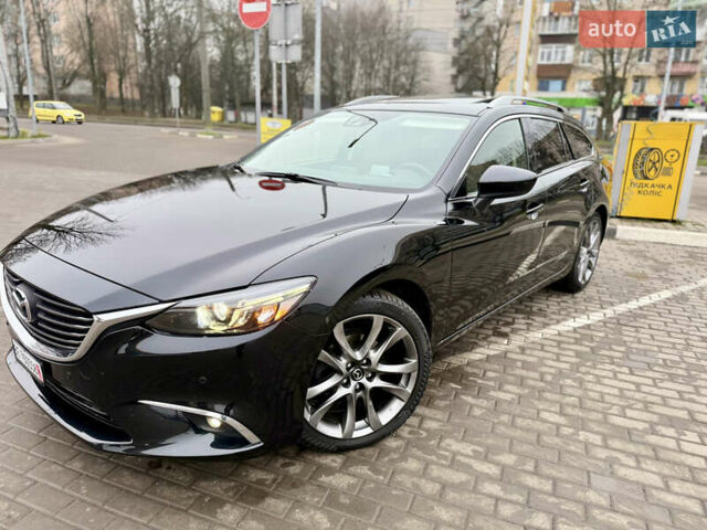 Черный Мазда 6, объемом двигателя 2.2 л и пробегом 194 тыс. км за 14799 $, фото 3 на Automoto.ua