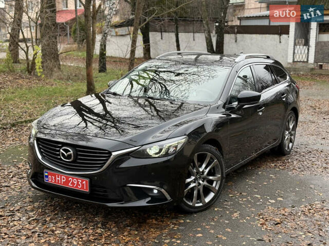 Черный Мазда 6, объемом двигателя 2.2 л и пробегом 219 тыс. км за 14200 $, фото 129 на Automoto.ua