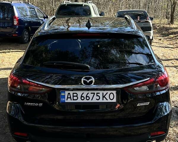 Черный Мазда 6, объемом двигателя 2.19 л и пробегом 281 тыс. км за 9800 $, фото 4 на Automoto.ua