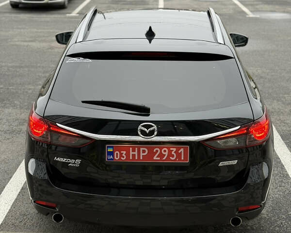 Черный Мазда 6, объемом двигателя 2.2 л и пробегом 219 тыс. км за 14200 $, фото 4 на Automoto.ua