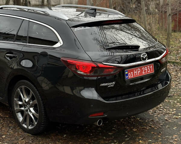 Черный Мазда 6, объемом двигателя 2.2 л и пробегом 219 тыс. км за 14200 $, фото 20 на Automoto.ua