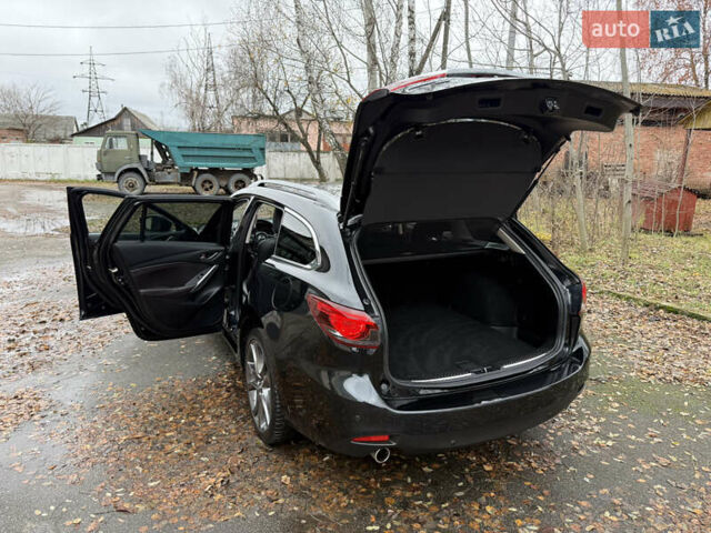 Черный Мазда 6, объемом двигателя 2.2 л и пробегом 219 тыс. км за 14200 $, фото 121 на Automoto.ua