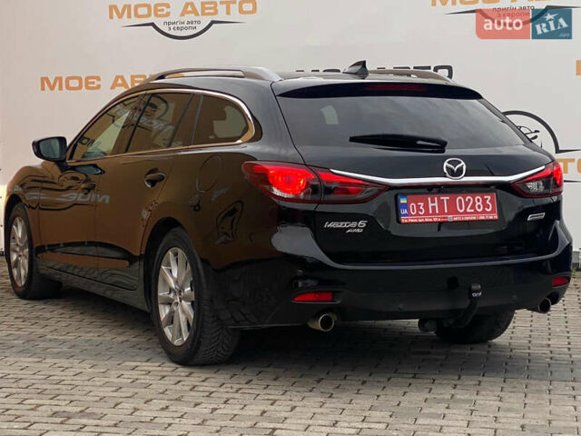Чорний Мазда 6, об'ємом двигуна 2.2 л та пробігом 175 тис. км за 14900 $, фото 7 на Automoto.ua