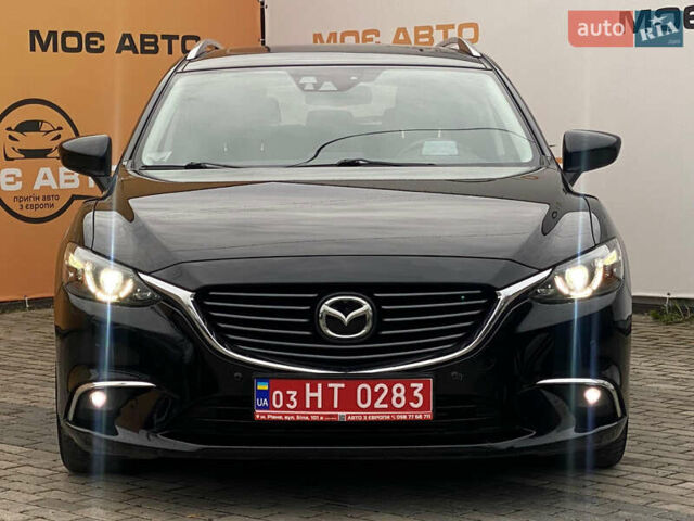 Чорний Мазда 6, об'ємом двигуна 2.2 л та пробігом 175 тис. км за 14900 $, фото 1 на Automoto.ua