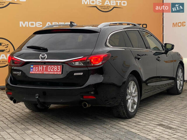 Чорний Мазда 6, об'ємом двигуна 2.2 л та пробігом 175 тис. км за 14900 $, фото 5 на Automoto.ua