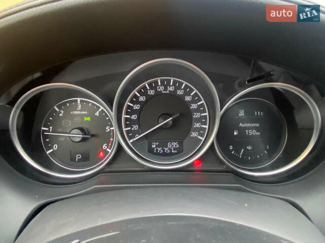 Чорний Мазда 6, об'ємом двигуна 2.2 л та пробігом 175 тис. км за 14900 $, фото 12 на Automoto.ua