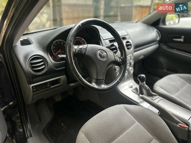 Черный Мазда 6, объемом двигателя 1.8 л и пробегом 230 тыс. км за 3999 $, фото 73 на Automoto.ua