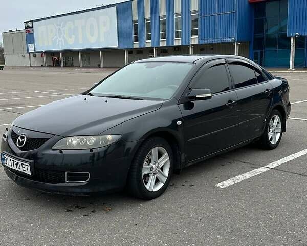 Черный Мазда 6, объемом двигателя 2 л и пробегом 238 тыс. км за 4300 $, фото 7 на Automoto.ua