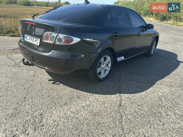 Чорний Мазда 6, об'ємом двигуна 2 л та пробігом 366 тис. км за 3800 $, фото 3 на Automoto.ua