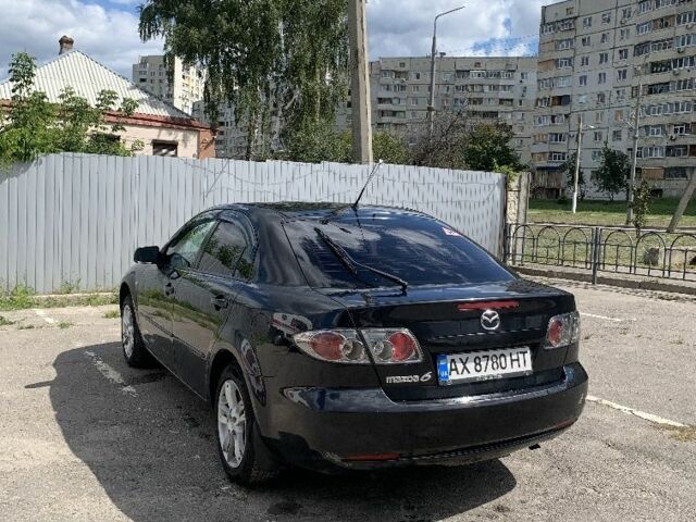 Чорний Мазда 6, об'ємом двигуна 2 л та пробігом 201 тис. км за 7500 $, фото 7 на Automoto.ua