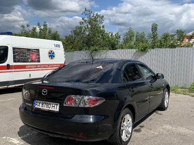 Чорний Мазда 6, об'ємом двигуна 2 л та пробігом 201 тис. км за 7500 $, фото 4 на Automoto.ua