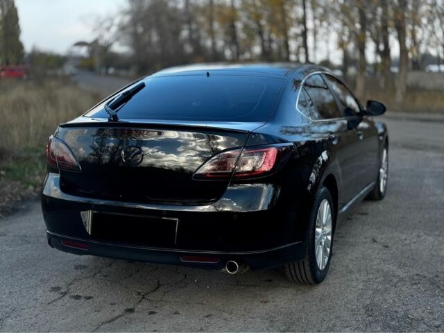 Черный Мазда 6, объемом двигателя 2 л и пробегом 199 тыс. км за 6500 $, фото 3 на Automoto.ua