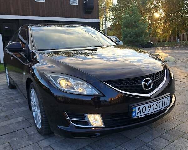 Черный Мазда 6, объемом двигателя 2 л и пробегом 184 тыс. км за 6900 $, фото 4 на Automoto.ua
