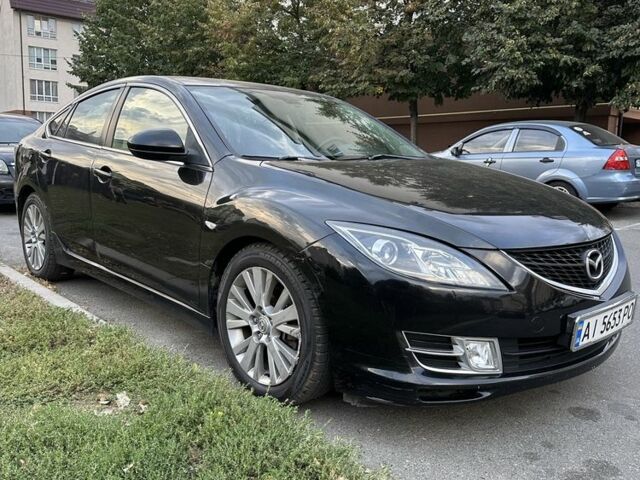Черный Мазда 6, объемом двигателя 2 л и пробегом 290 тыс. км за 4900 $, фото 5 на Automoto.ua