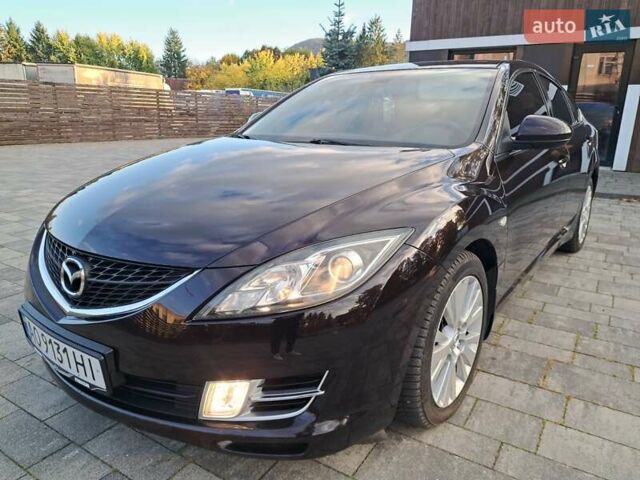 Черный Мазда 6, объемом двигателя 2 л и пробегом 184 тыс. км за 6900 $, фото 2 на Automoto.ua