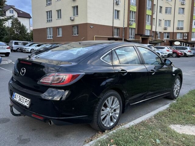 Черный Мазда 6, объемом двигателя 2 л и пробегом 290 тыс. км за 4900 $, фото 6 на Automoto.ua