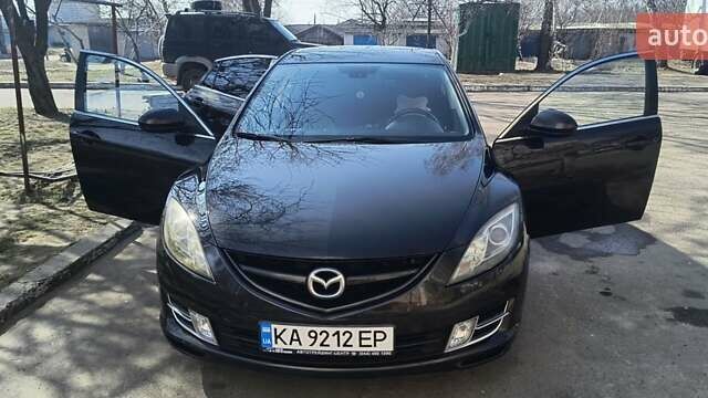 Черный Мазда 6, объемом двигателя 2 л и пробегом 273 тыс. км за 7500 $, фото 4 на Automoto.ua