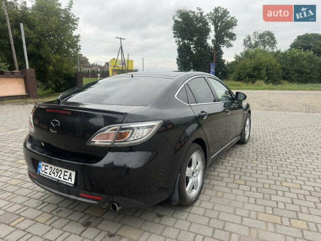 Черный Мазда 6, объемом двигателя 2.2 л и пробегом 258 тыс. км за 7500 $, фото 2 на Automoto.ua