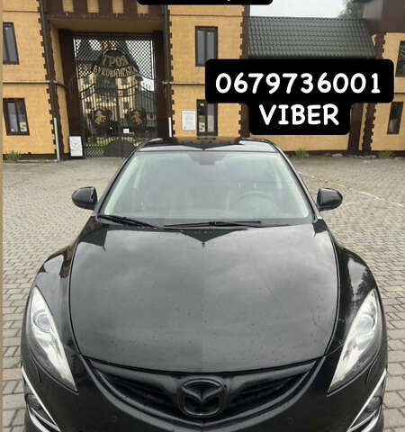 Черный Мазда 6, объемом двигателя 2.2 л и пробегом 258 тыс. км за 7500 $, фото 12 на Automoto.ua