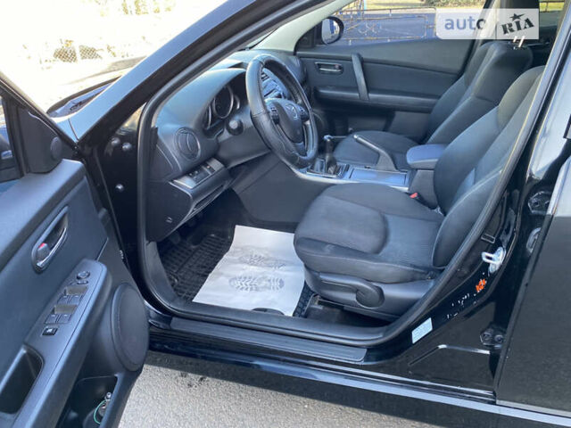 Черный Мазда 6, объемом двигателя 1.8 л и пробегом 184 тыс. км за 7100 $, фото 17 на Automoto.ua
